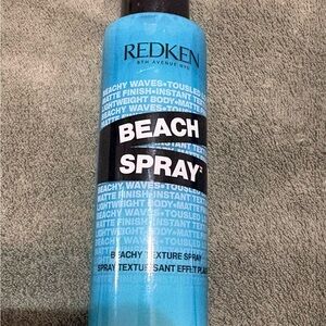 Redken Beach Spray in bright blue - Texturizing Sea Salt Spray